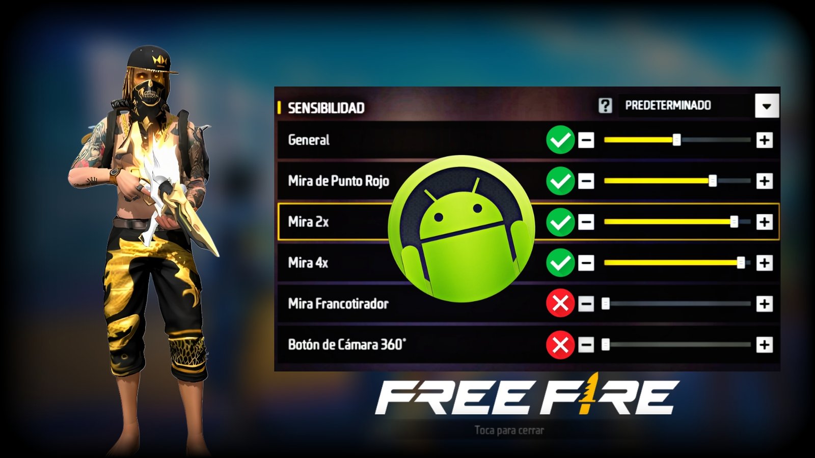 La mejor sensibilidad para todo tipo de Android en Free Fire 2026 (Actualizada)
